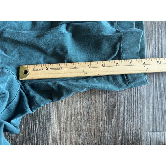 J Crew Shorts Green 100% Cotton Flat Front Casual Preppy Chino Shorts Men’s 36 - Picture 4 of 6